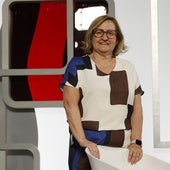 Eugenia Garrigues, en el plató de LAS PROVINCIAS.