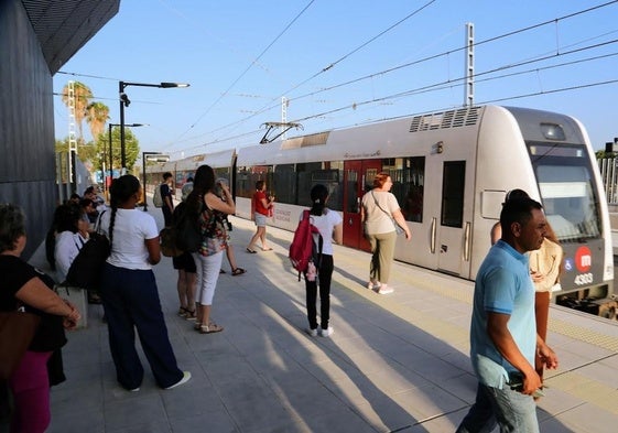Estación de metro de Paiporta.