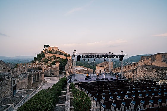 El marco donde se celebra el Festival Nits al Castell.
