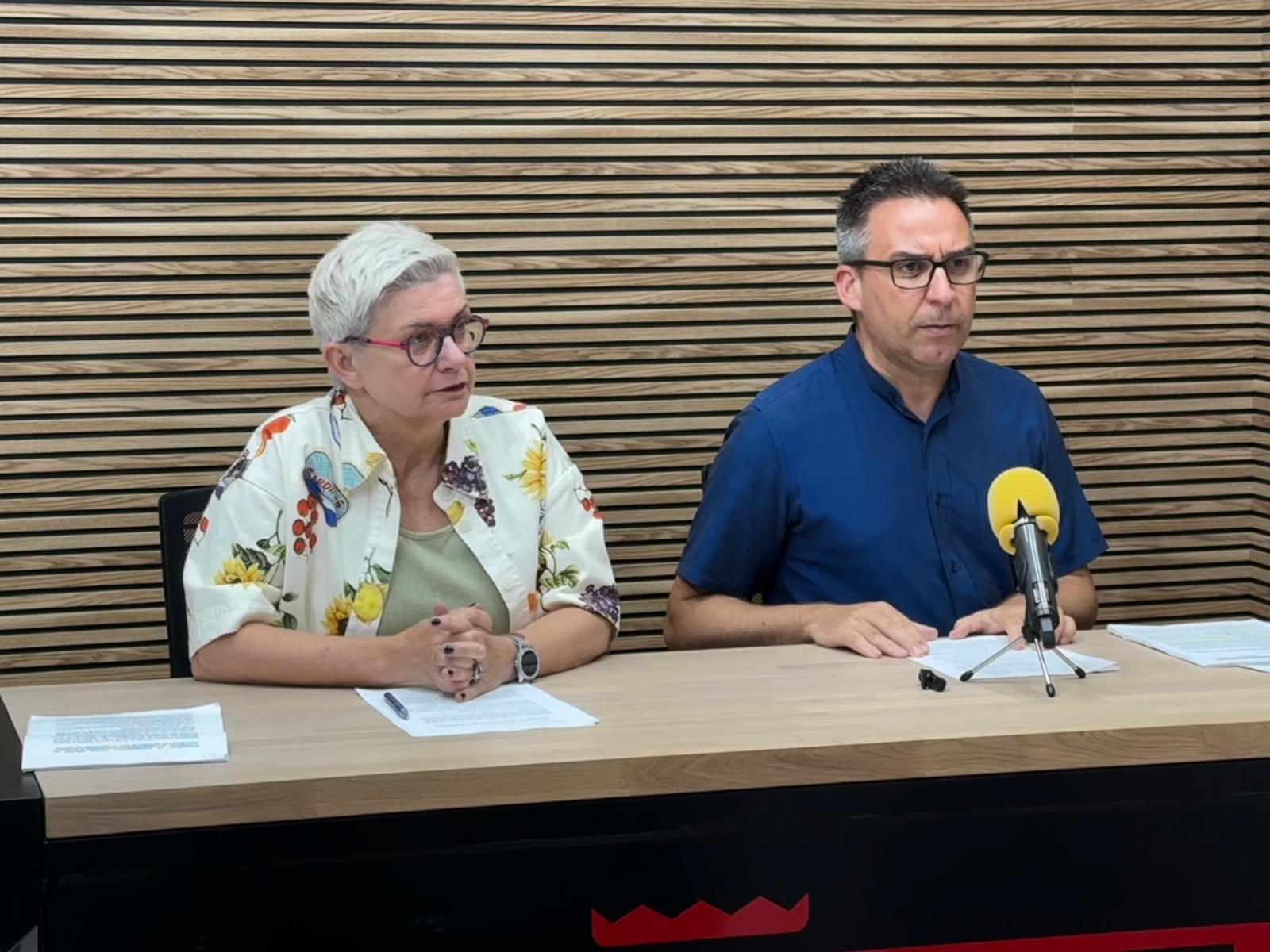 Pilar Moncho y Julián Sáez.