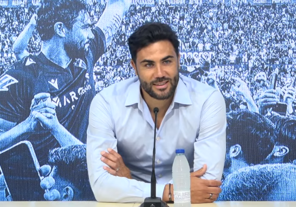 Vicente Iborra, en el anuncio de su retirada.