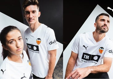 La reacción de los futbolistas del Valencia a la nueva primera equipación