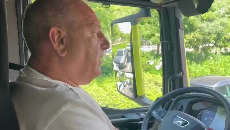 ¿Cómo se vive San Cristóbal, la fiesta de los transportistas, desde el interior de un camión?: "Esto es vocacional"