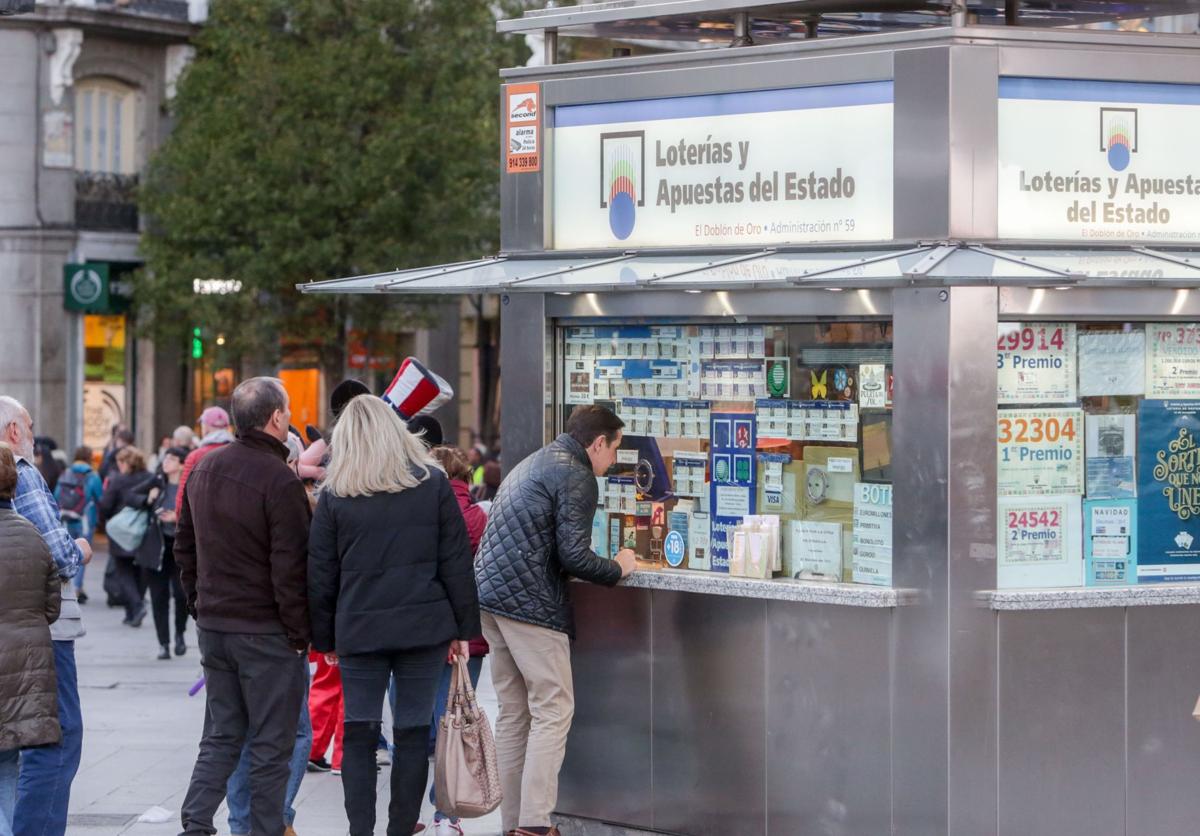 Punto de venta de Loterías y Apuestas del Estado.