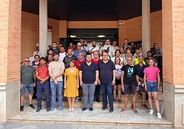 Nuevos trabajadores del Plan Empleo Estatal.