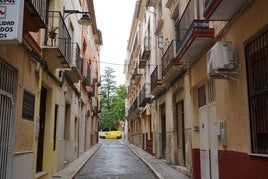 Calle, donde se encuentra el inmueble en el que se actuará.