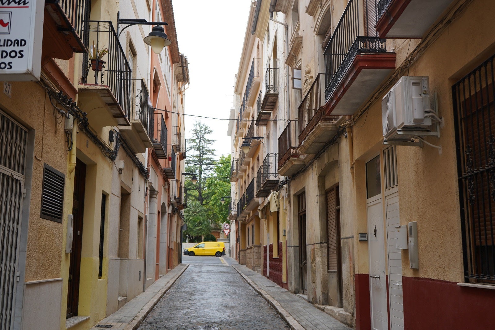 Calle, donde se encuentra el inmueble en el que se actuará.