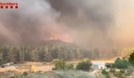 El humo del incendio de Tarragona está llegando a la Comunitat.