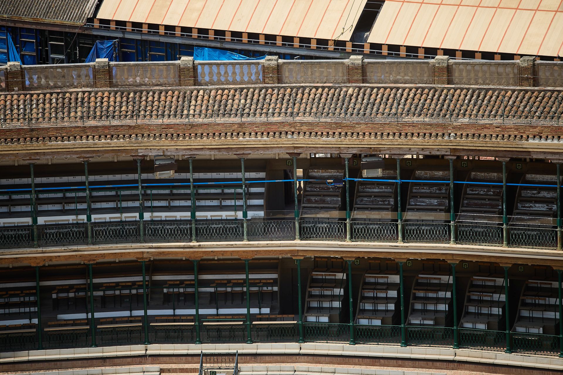 FOTOS | Así avanzan las obras de reforma en la plaza de toros de Valencia