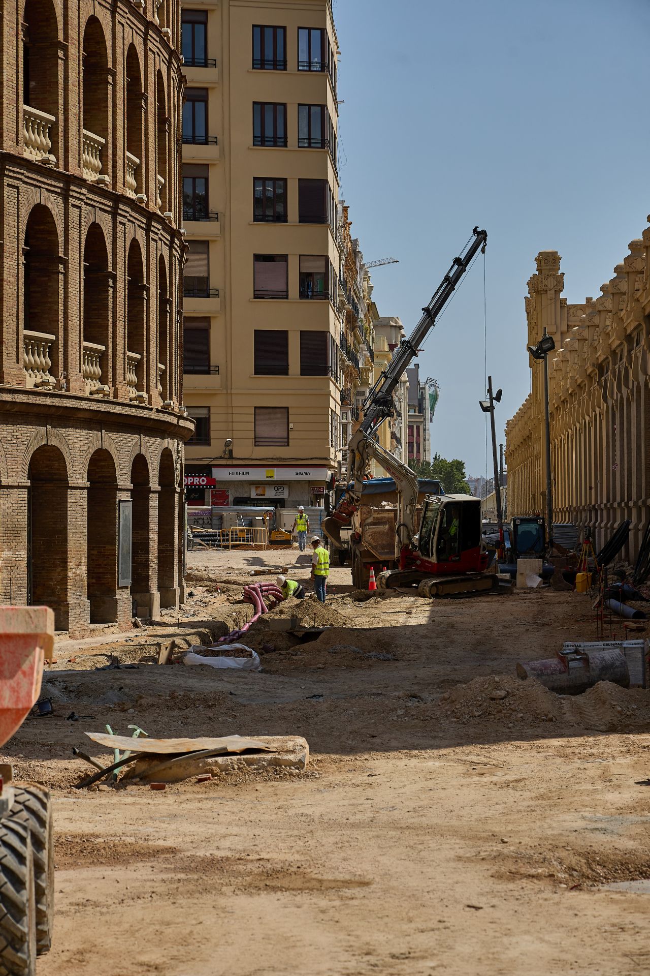 FOTOS | Así avanzan las obras de reforma en la plaza de toros de Valencia