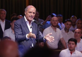 Francisco Camps, en su intervención durante la cena con sus fieles.