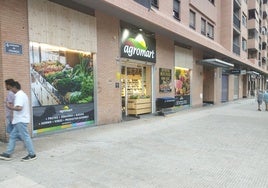 Establecimiento de Agromart en avenida de Francia.
