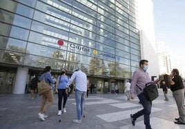 Exterior de la Ciudad de la Justicia de Valencia.
