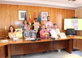 Moment de lapresentació de lesfestes de Sant Jaume.