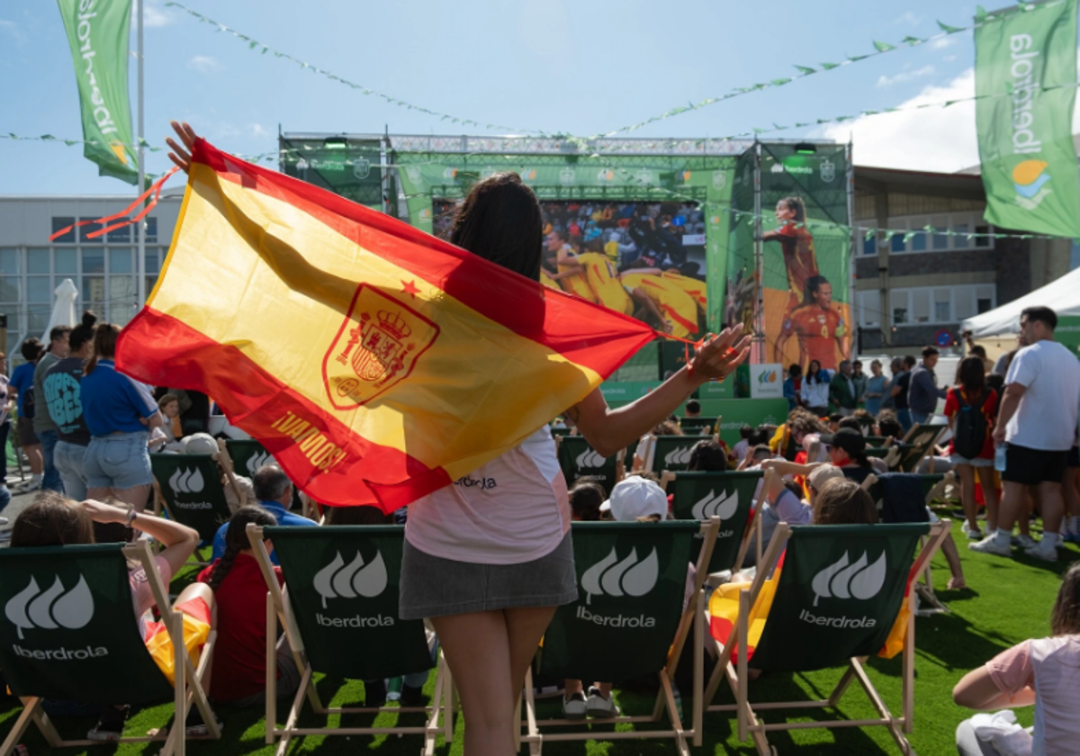 Iberdrola España activa una 'fan zone' en Benidorm para apoyar a la selección española en su conquista de Europa