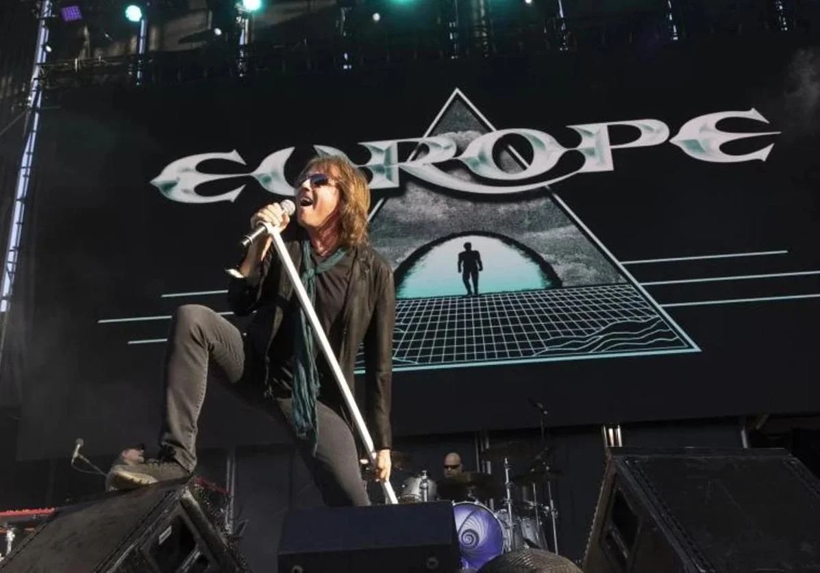 Actuación de la banda Europe en España