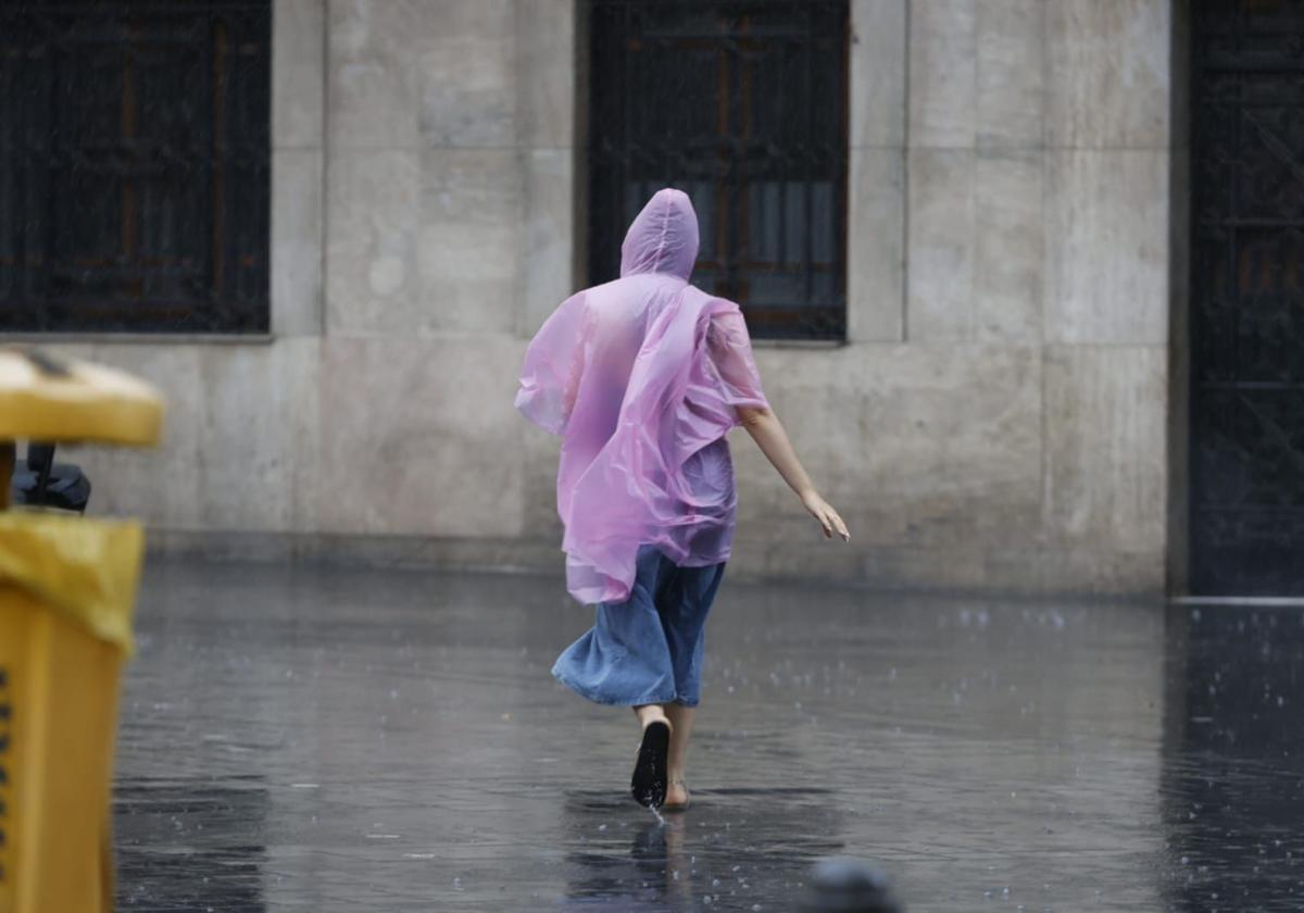 Lluvias hoy en Valencia.
