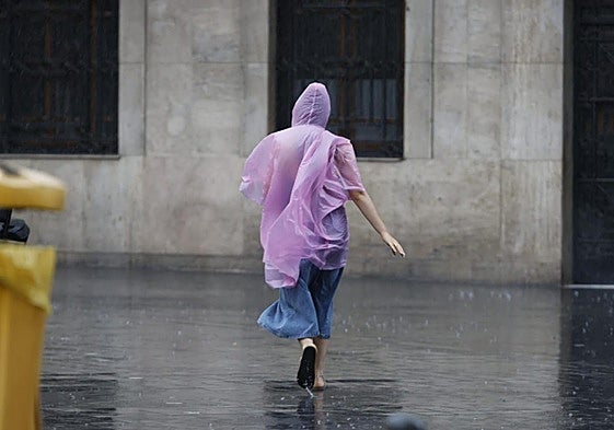Lluvias hoy en Valencia.