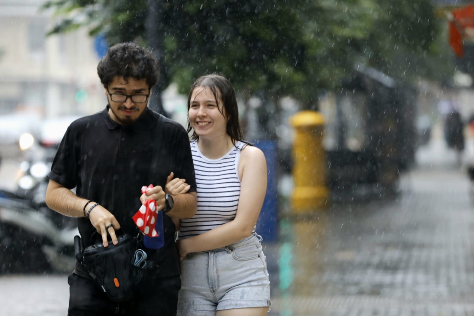 FOTOS | Fuertes lluvias en Valencia