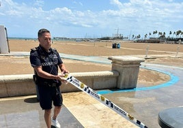 Desalojo de playas.