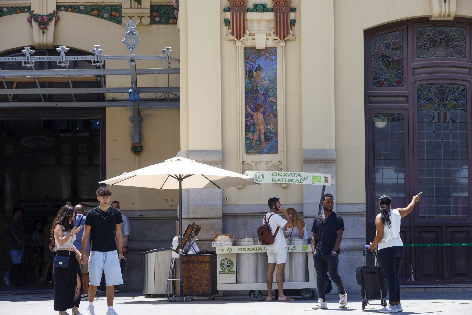 FOTOS | El zoco de la estación del Norte de Valencia