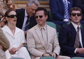 Keira Knightley, Andrew Scott y Paul Mescal, en la final de Wimbledon.