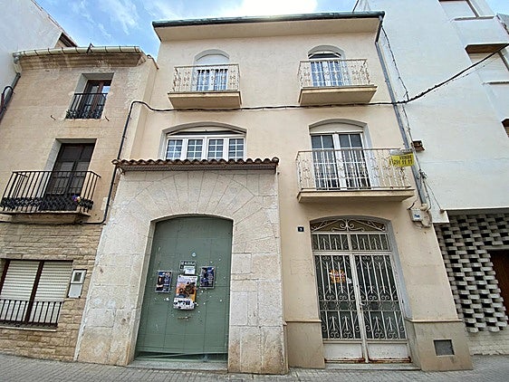 El inmueble que ha comprado el Ayuntamiento de Agullent.
