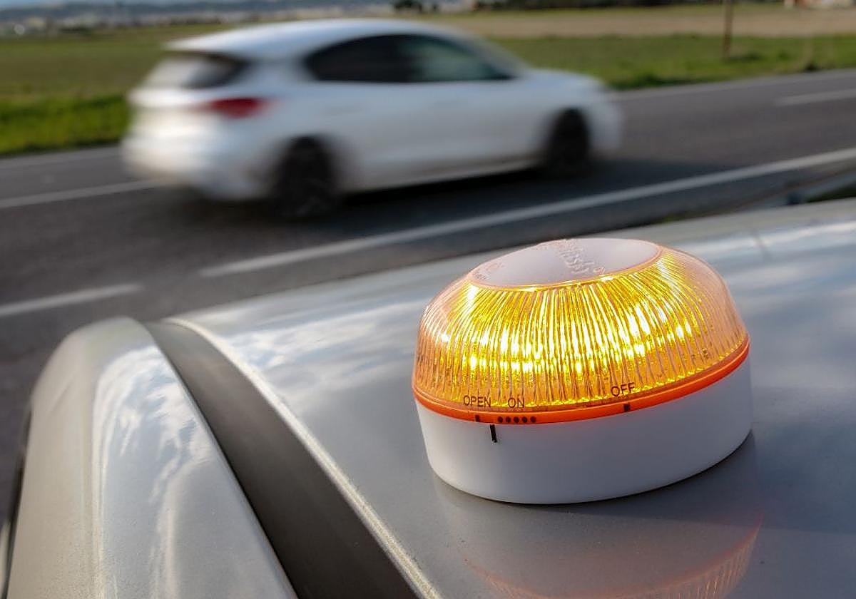 La baliza de emergencia V-16.