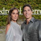 María Pombo y Pablo Castellano en elaniversario de Pedro del Hierro.