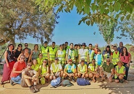 Grupo de voluntarios de este año.