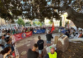 Los agricultores valencianos homenajean al fallecido David Lafoz, un héroe de la dana