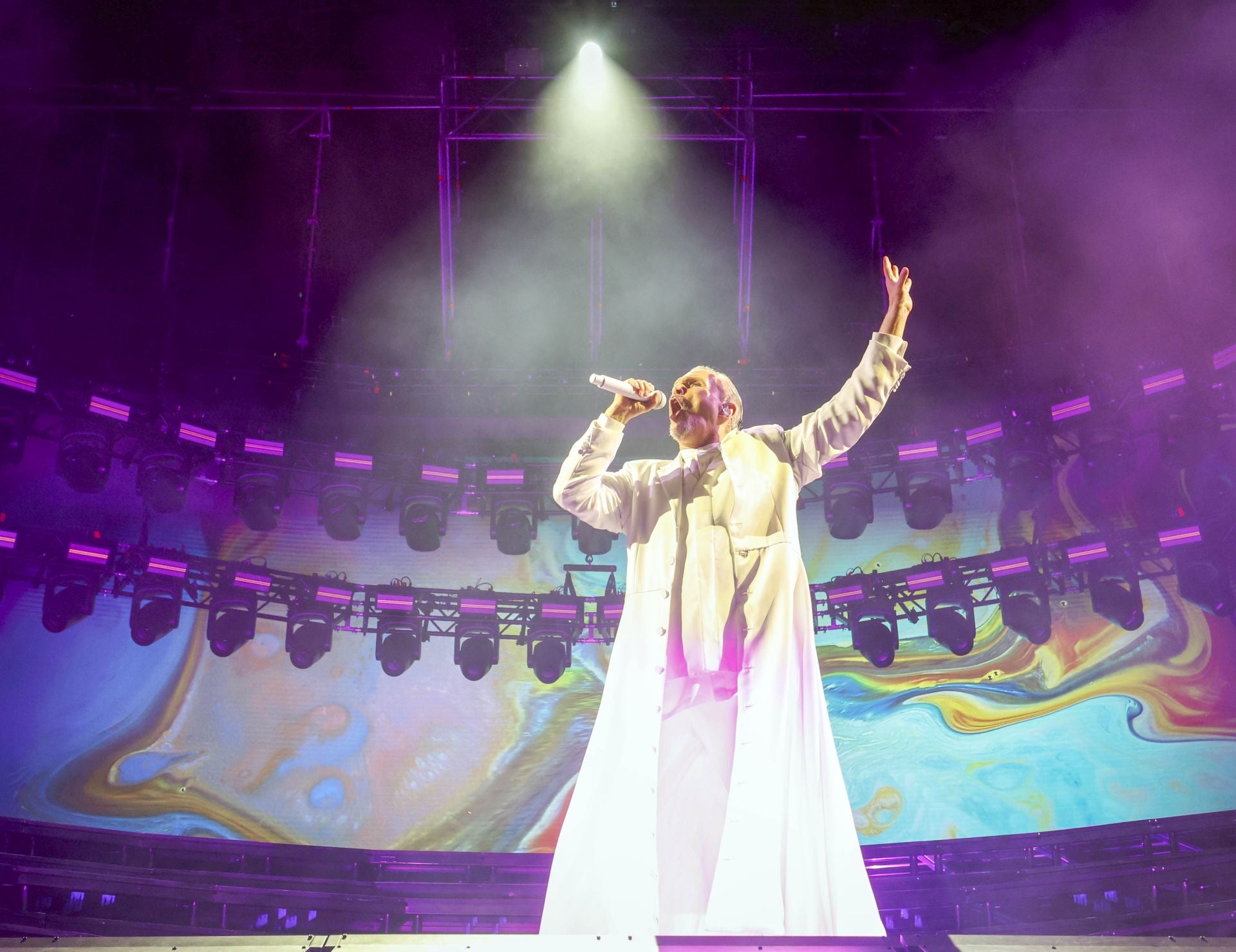 Miguel Bosé reconquista Valencia ocho años después