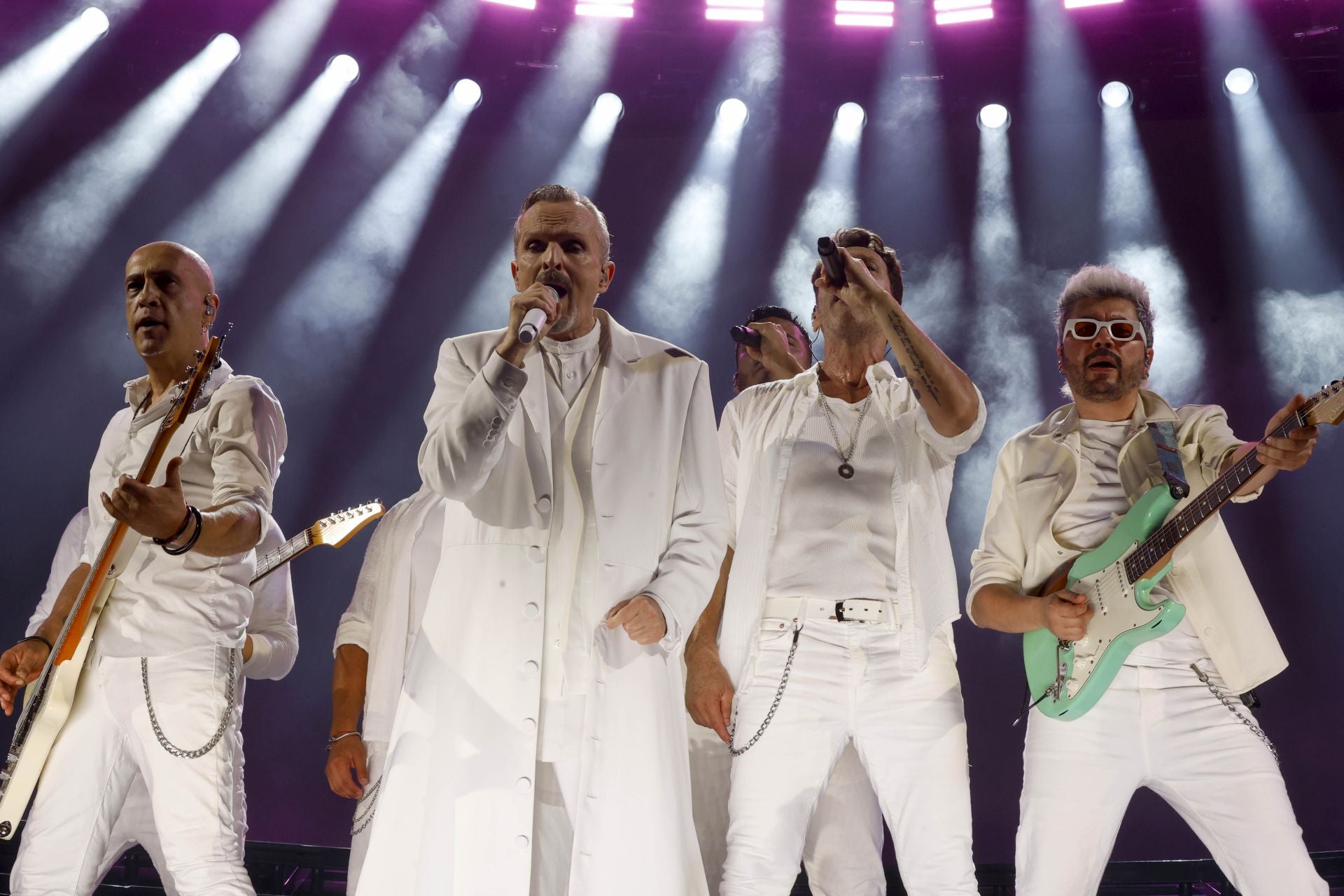 Miguel Bosé reconquista Valencia ocho años después