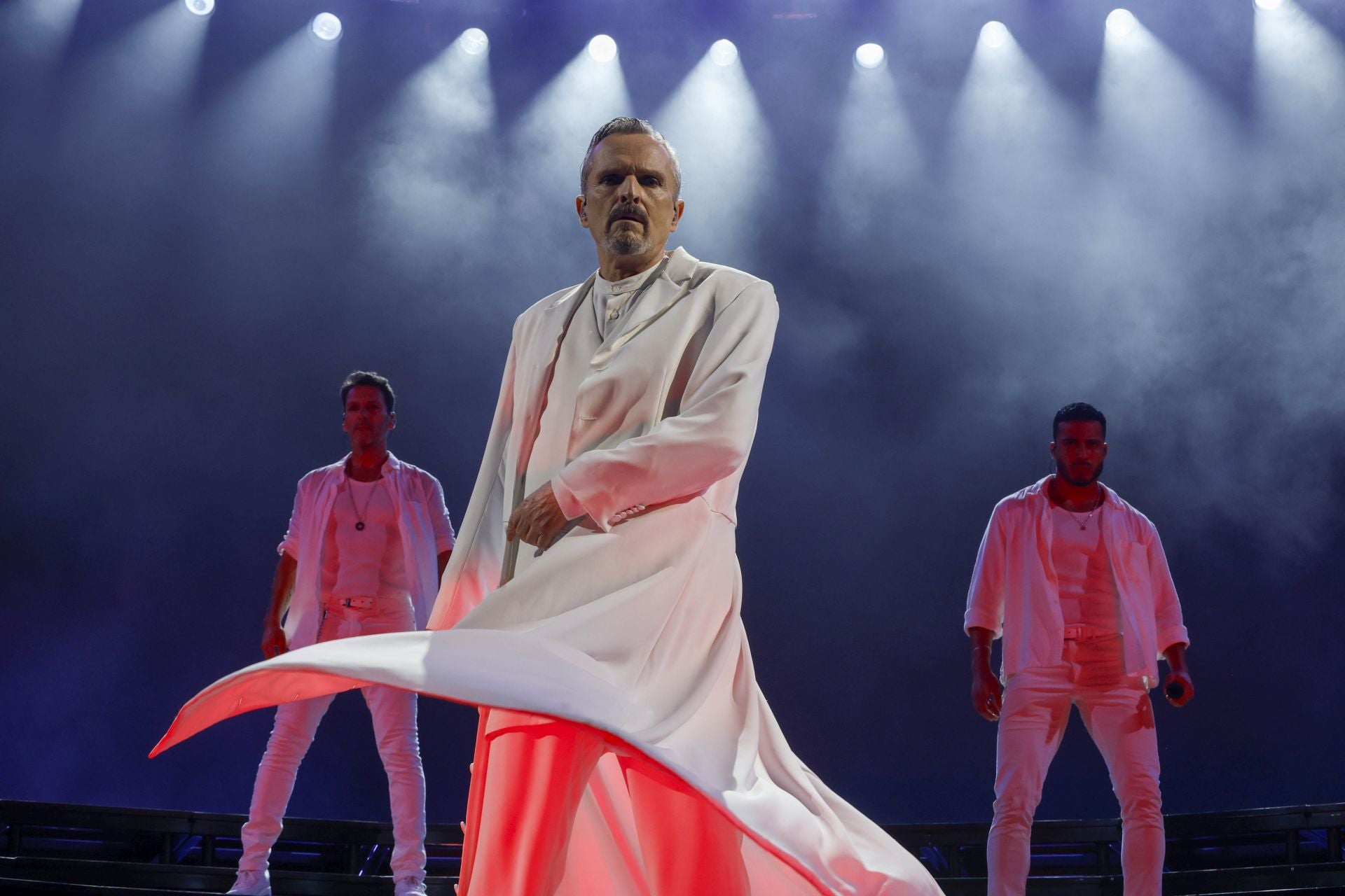 Miguel Bosé reconquista Valencia ocho años después