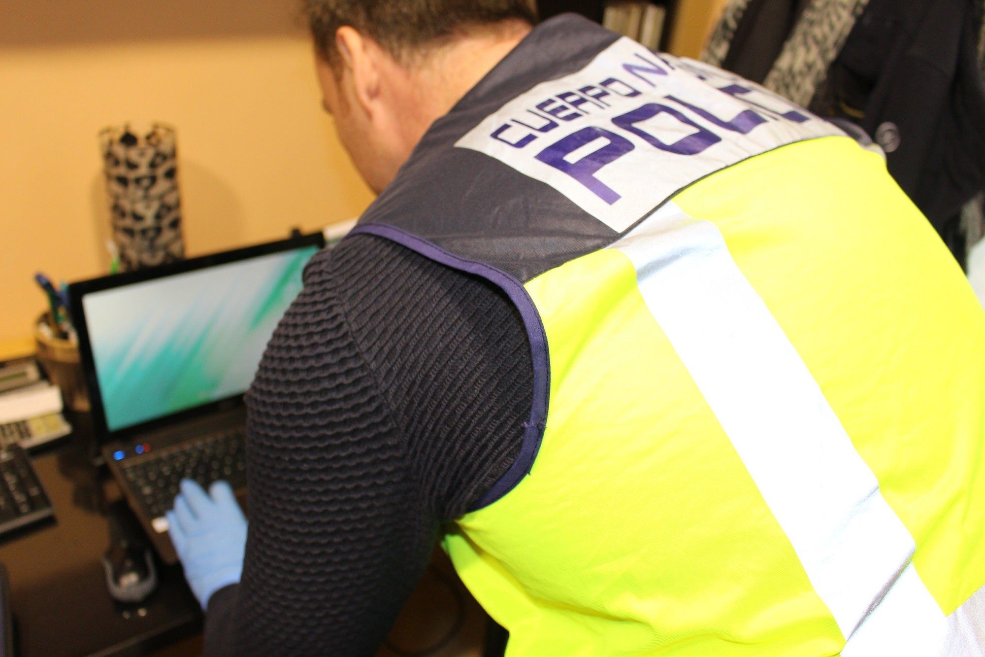 Agente de la Policía Nacional.