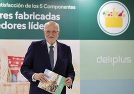 El presidente de Mercadona, Juan Roig, en la última presentación de resultados de la empresa.