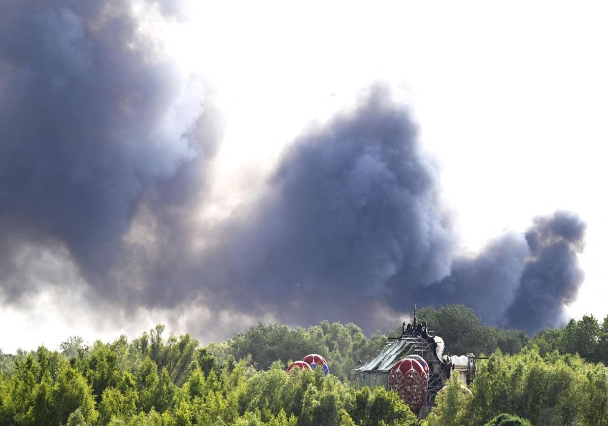 Incendio de Tomorrowland.