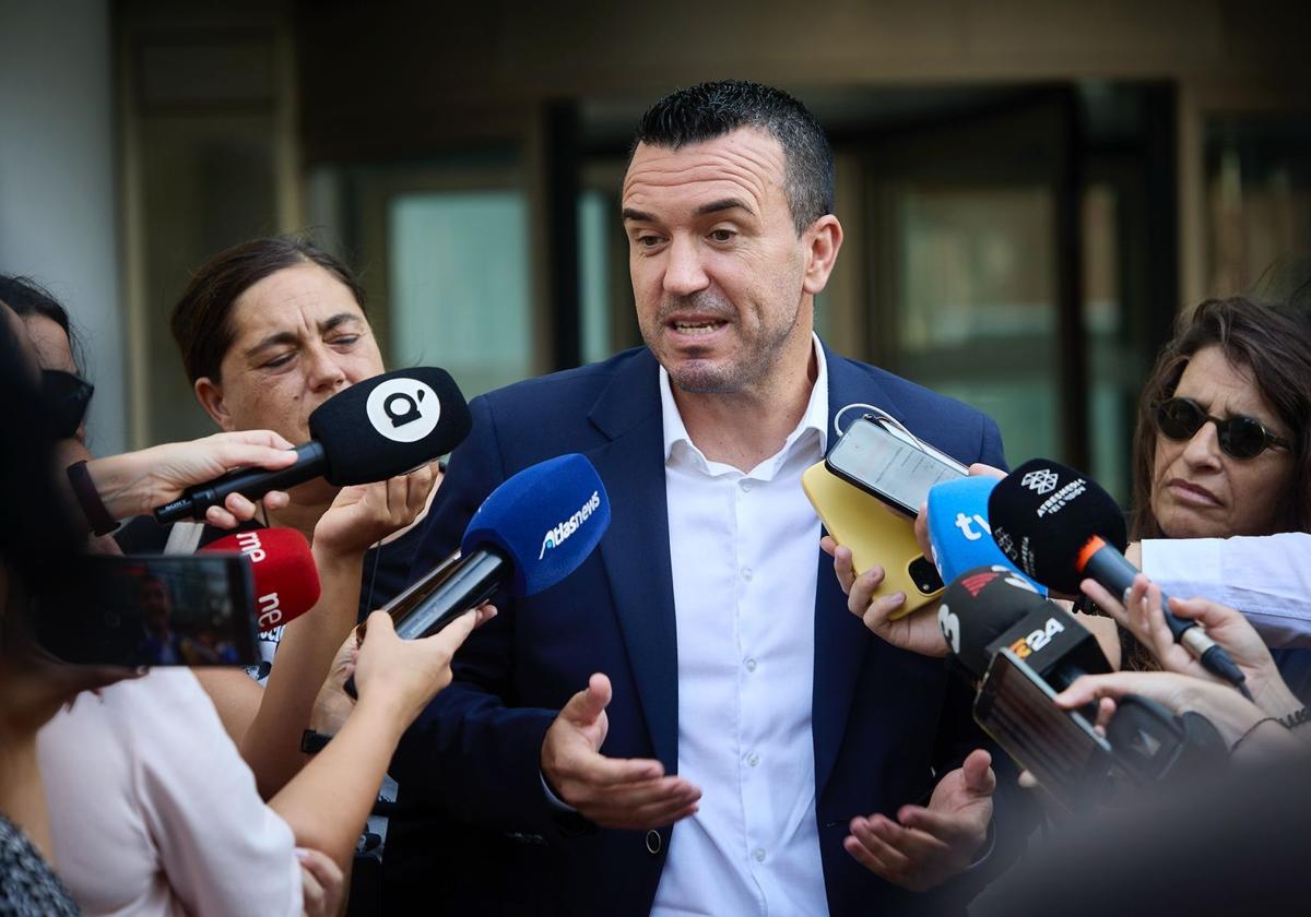 Vicent Mompó declara como testigo ante la jueza de la dana