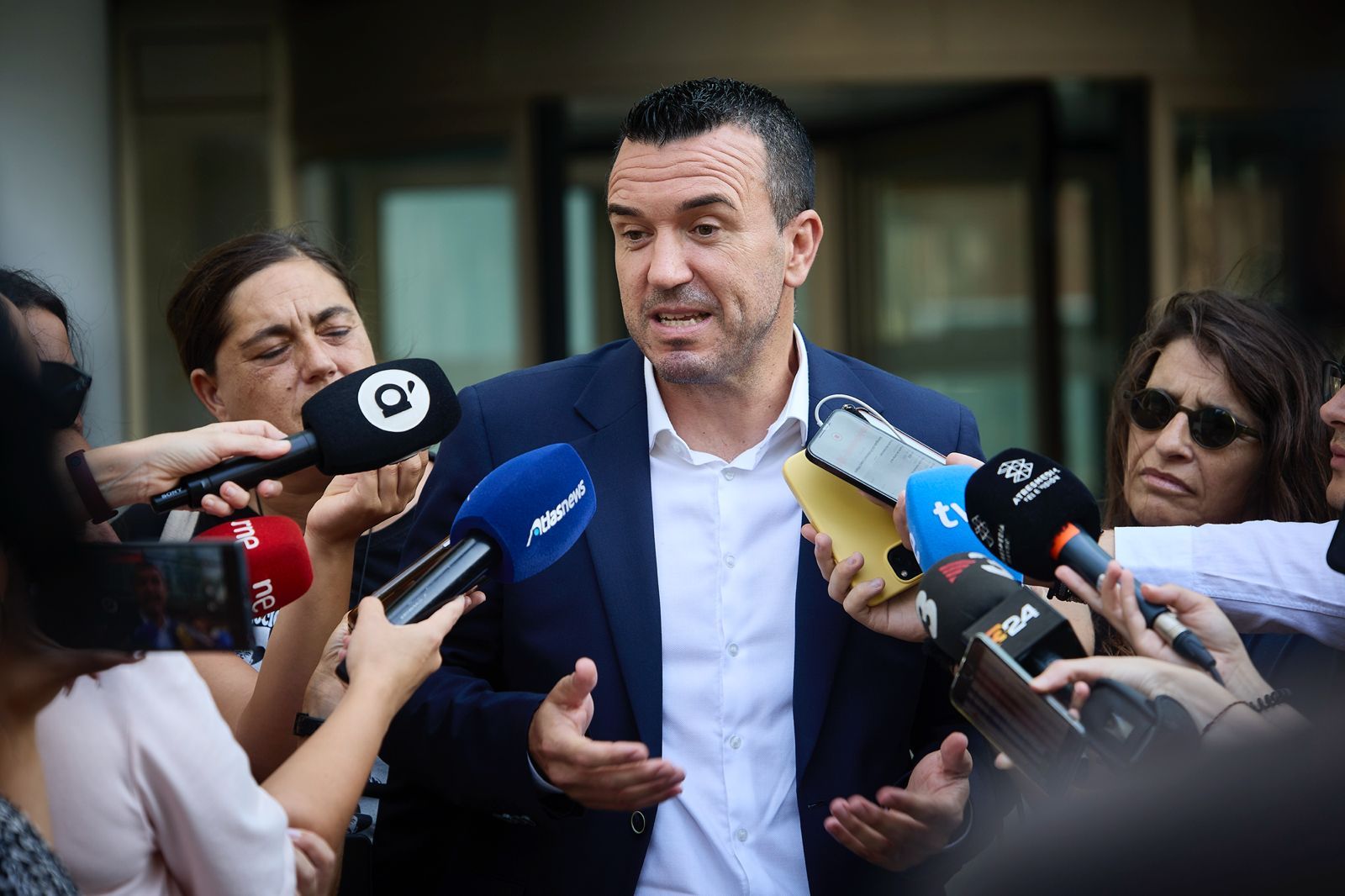 Vicent Mompó declara como testigo ante la jueza de la dana