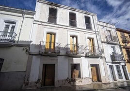 Inmueble que había sido okupado en Cáceres.