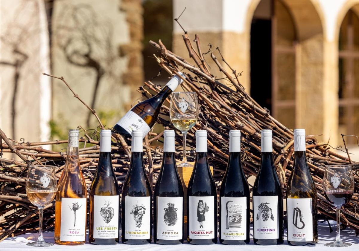 Gama de vinos Les Freses.