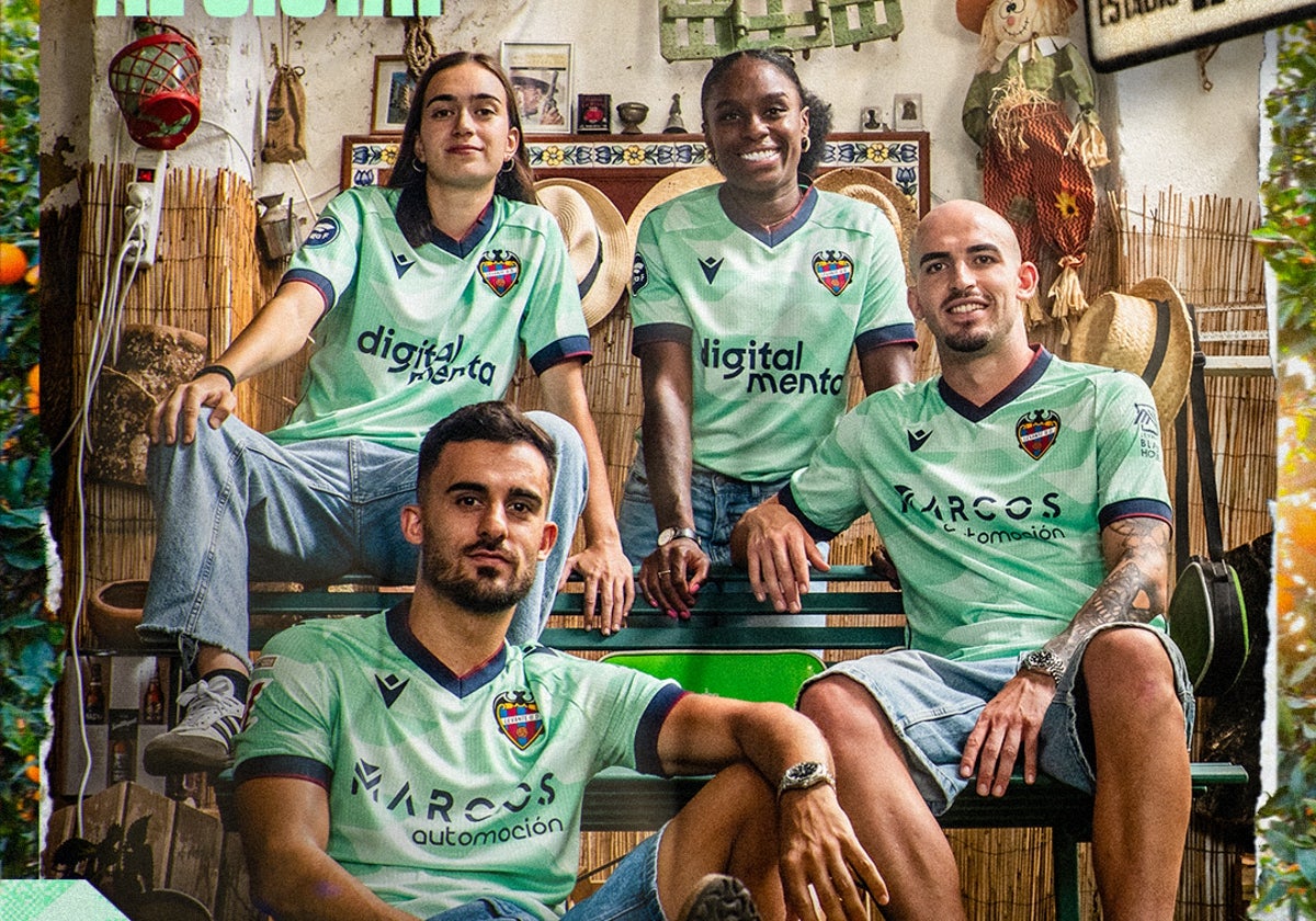 La tercera equipación del Levante para esta temporada.