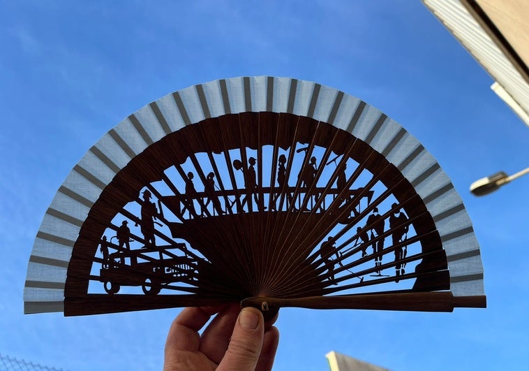 Un abanico para dar las gracias