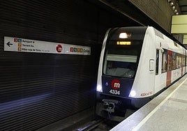 Un tren de Metrovalencia en una imagen de archivo.