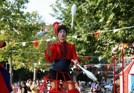 El circo, en el Parque central