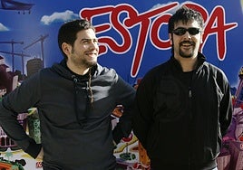 Estopa en la presentación de su noveno disco.