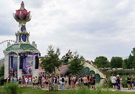 Festival de música electrónica Tomorrowland.