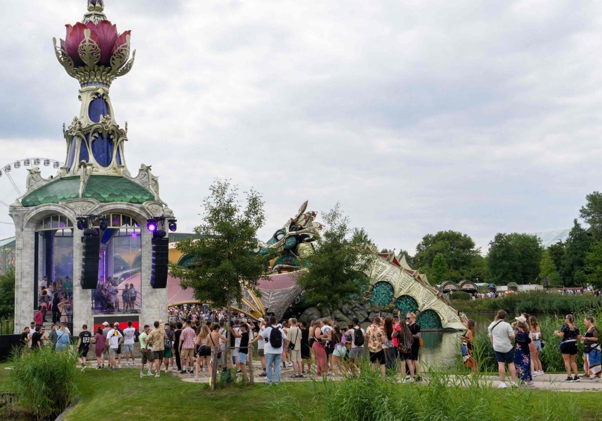 Festival de música electrónica Tomorrowland.