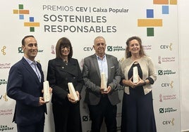 Galardonados en la edición del pasado año.