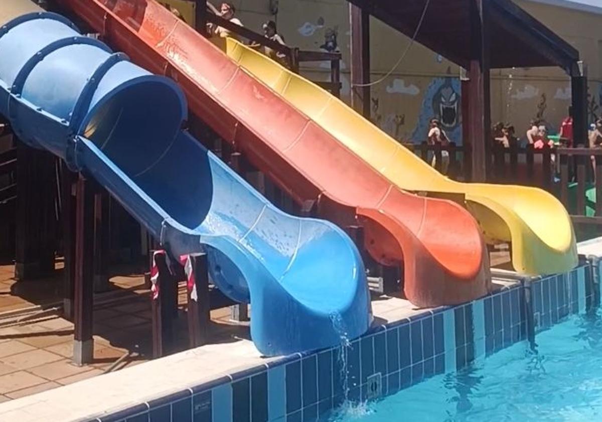 Imagen principal - Zonas destacadas de la piscina del Oeste.